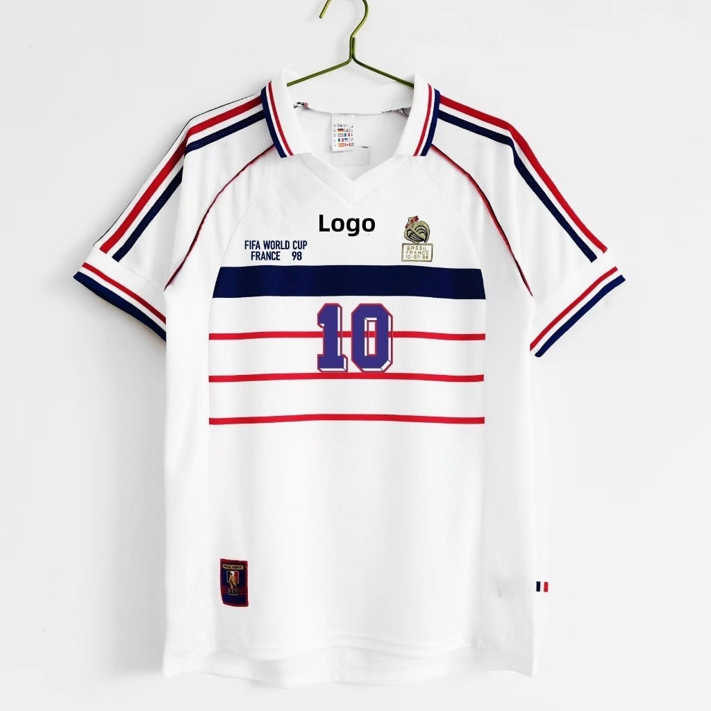 1998 เสื้อฟุตบอล France Away Retro Edition S-2XL