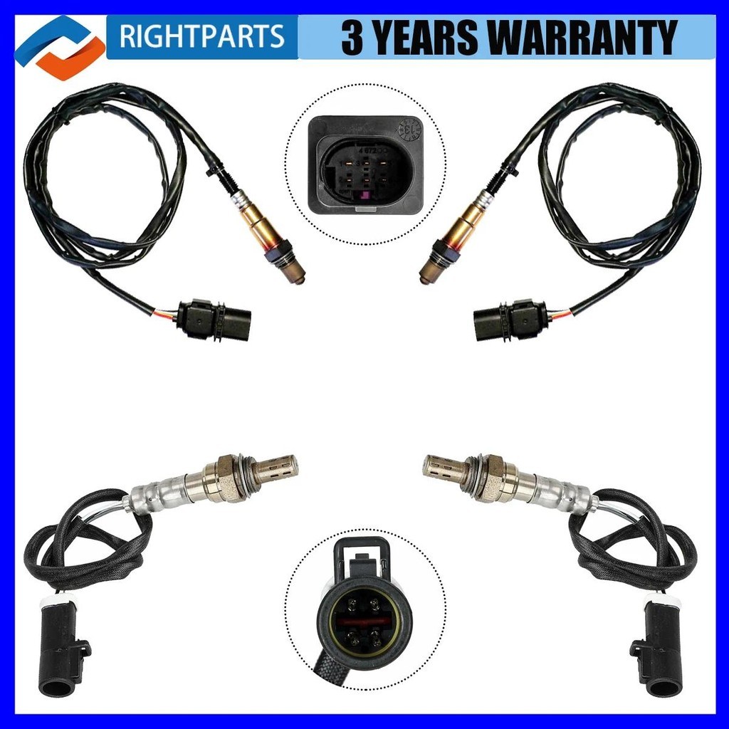 ชุด 4 Lambda Oxygen O2 Sensor สําหรับ Ford F150 รถกระบะ 4.6L 5.4L 6.2L V8 2009 2010 8F9Z9F472B 8F9Z9