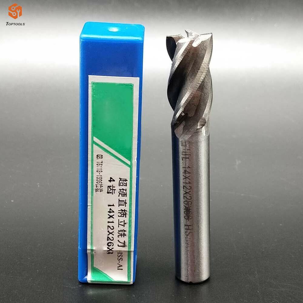 เครื่องตัดเอ็นมิลล์ ( 14122683mm4F ) 14mm 4Flute Milling Replacement ทนทาน