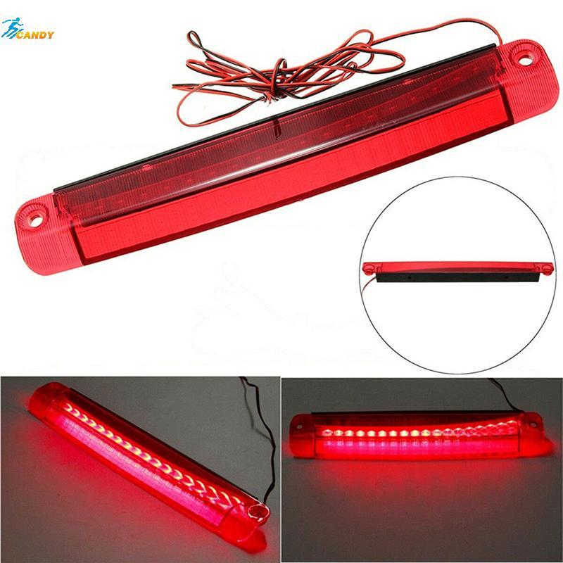 NDY สีแดง 18 LED รถหางที่สาม High-End เบรคหยุดแสงกันน้ําย้อนกลับไฟ N