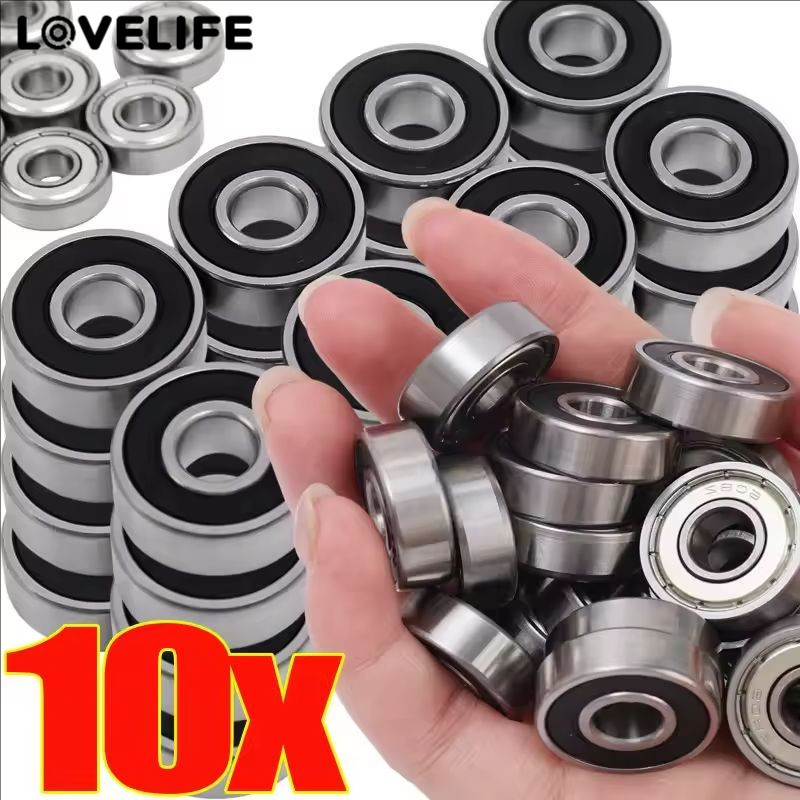 [AUTO & 3C]2/5/10PCS - ตลับลูกปืนแม่นยํา 608ZZ/2RS พร้อมความเร็วสูงสุด 35000 RPM แบริ่งเหล็กปิดผนึกแบริ่งสําหรับมอเตอร์เครื่องมือไฟฟ้ารถจักรยานยนต์