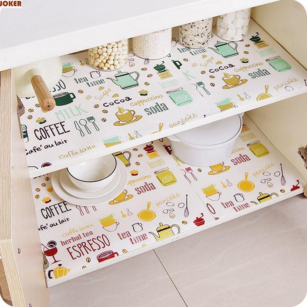 JOKER Cabinet Mat Dust Waterproof Shelves Drawer Matetboards Cabinet Drawer Cupboards Placemat