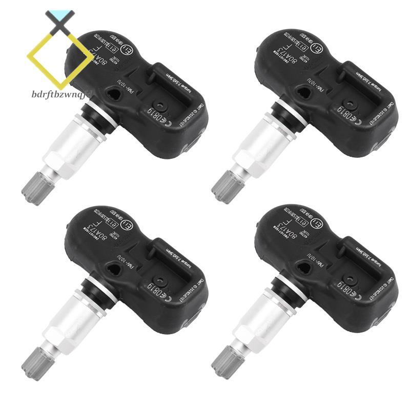 เซ็นเซอร์ตรวจสอบความดันยาง TPMS 4PCS 40700-1LL0C สําหรับ M35H M30D MICRA 433MHZ PMV-107U