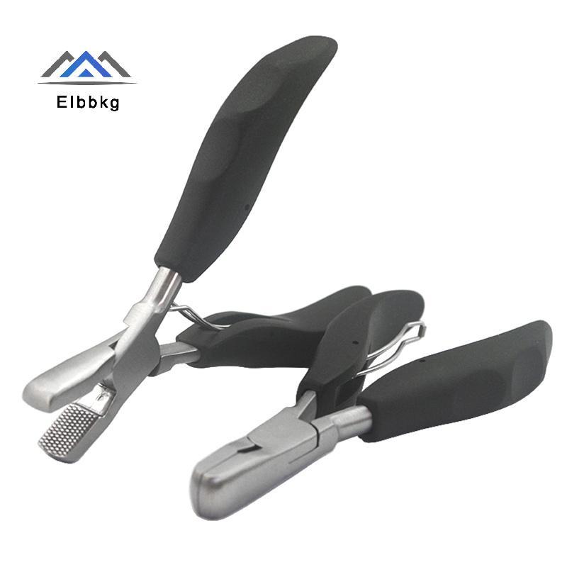 EIbbkg Fusion Bond Crusher เครื่องมือต่อผมคีมต่อผมลบเครื่องมือสําหรับ Keratin Hair Extensions บนขาย