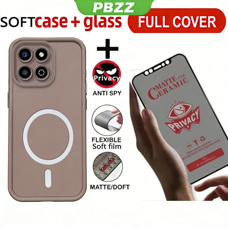 PBZZ PBZZ เซรามิคความเป็นส่วนตัวกระจกนิรภัยสําหรับ honor X8C X6C X8B X8A 5G X6B X6A X6 X6S X7 x7a X5