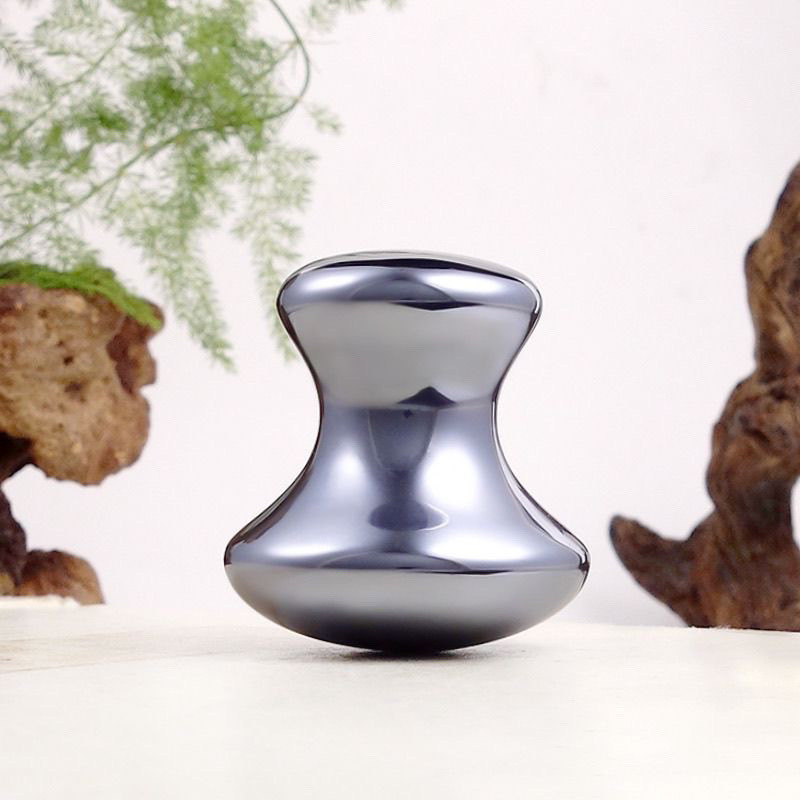 หินเห็ดธรรมชาติ SPA เครื่องนวดหน้าขาดึงกล้ามเนื้อละลายน้ําแข็งใบหน้ากระดูกสันหลังส่วนคอ [yfs] ff