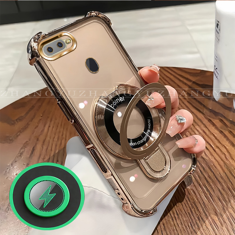 เหมาะสําหรับ OPPO A5S A12 A7 F9 PRO เคสโทรศัพท์ใหม่แม่เหล็กยึดกันกระแทกปลอก SJ09 ราคา ถูกที่สุด ดีลบีเคเค แกลเลอรีภาพที่ 6