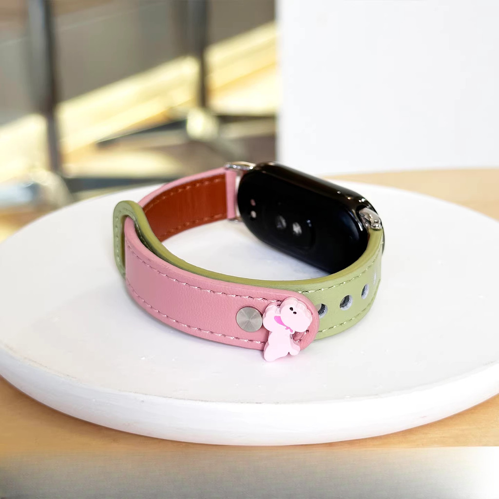 สายหนังบางลายการ์ตูนน่ารักสำหรับสมาร์ทวอทช์ Huawei Band 11 Band 11 Pro สายรัดข้อมือสำรองสำหรับ Huawei Band 10 Band 9 Band 8 ราคา ถูกที่สุด ดีลบีเคเค แกลเลอรีภาพที่ 2