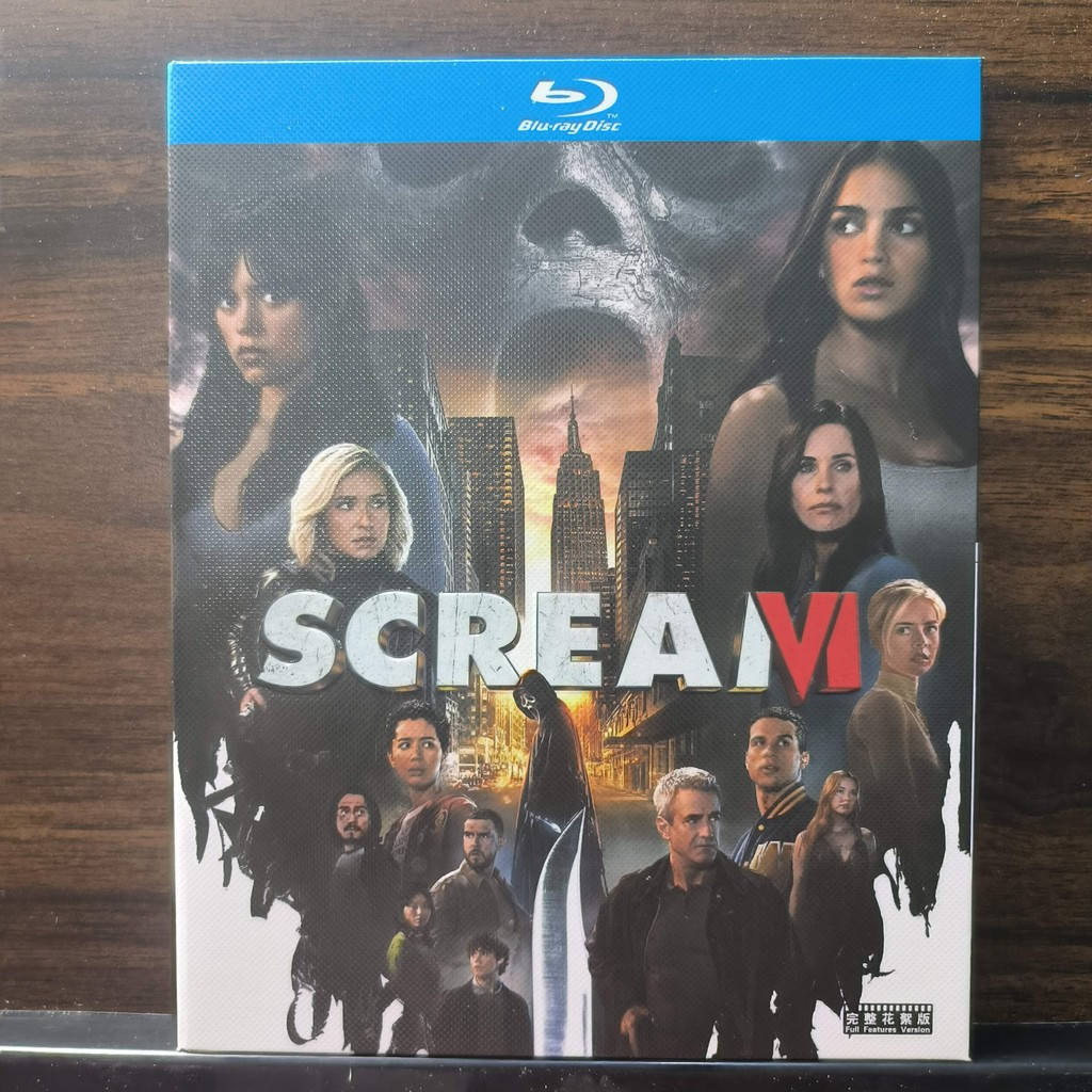 Blu-ray Disc American Film Scream Vi 2023 ภาษาอังกฤษสเปนจีนไทยยี่ห้อใหม่ชนิดบรรจุกล่อง 25GB BD A211