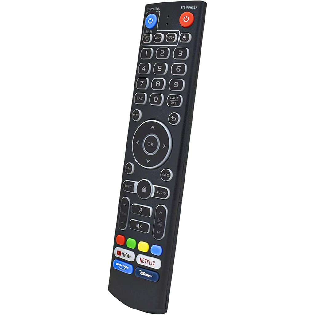 อัพเกรด V3 Pro Backlit Remote Replacement Voice Remote เข้ากันได้กับ vSeeBox V1Pro/V1 Max/Elite/Max/