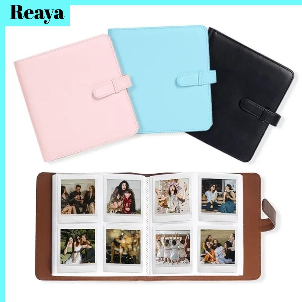 REAYA อัลบั้มรูป 288แผ่น Photo Album 4" อัลบั้ม ใส่การ์ด สำหรับ Instax Square SQ1/SQ6/SQ10/SQ20/SQ40