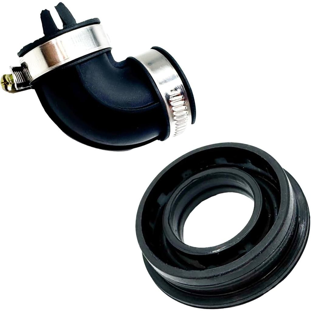 อัพเกรด WD24X33918 ชุดท่อข้อศอกเครื่องล้างจานและ WD08X25471 WD08X27458 ชุดซีลลอยเข้ากันได้กับ GE GDF