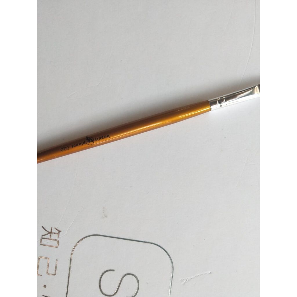 Long Stick Makeup Eyebrow Brush Hard Head Long Stick Brush 020 แปรงแต่งหน้าโดยเฉพาะ