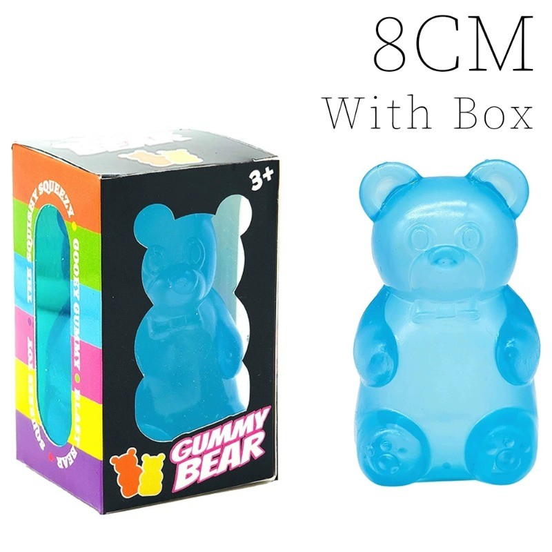 Schylling NeeDoh Nice Cube Squishy ของเล่น Glitter Dumpling ชีส Candy Bear Fidget ความเครียดบรรเทา Decompression ของเล่นของขวัญสําหรับเด็ก ราคา ถูกที่สุด ดีลบีเคเค แกลเลอรีภาพที่ 3