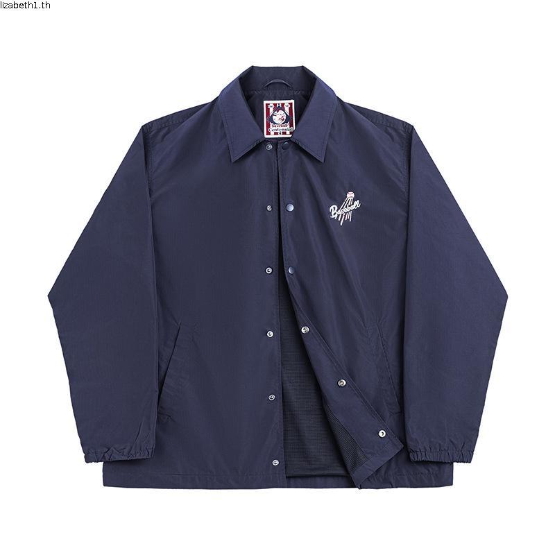 Hanoon Industries - เสื้อแจ็คเก็ต Coach Navy Talon