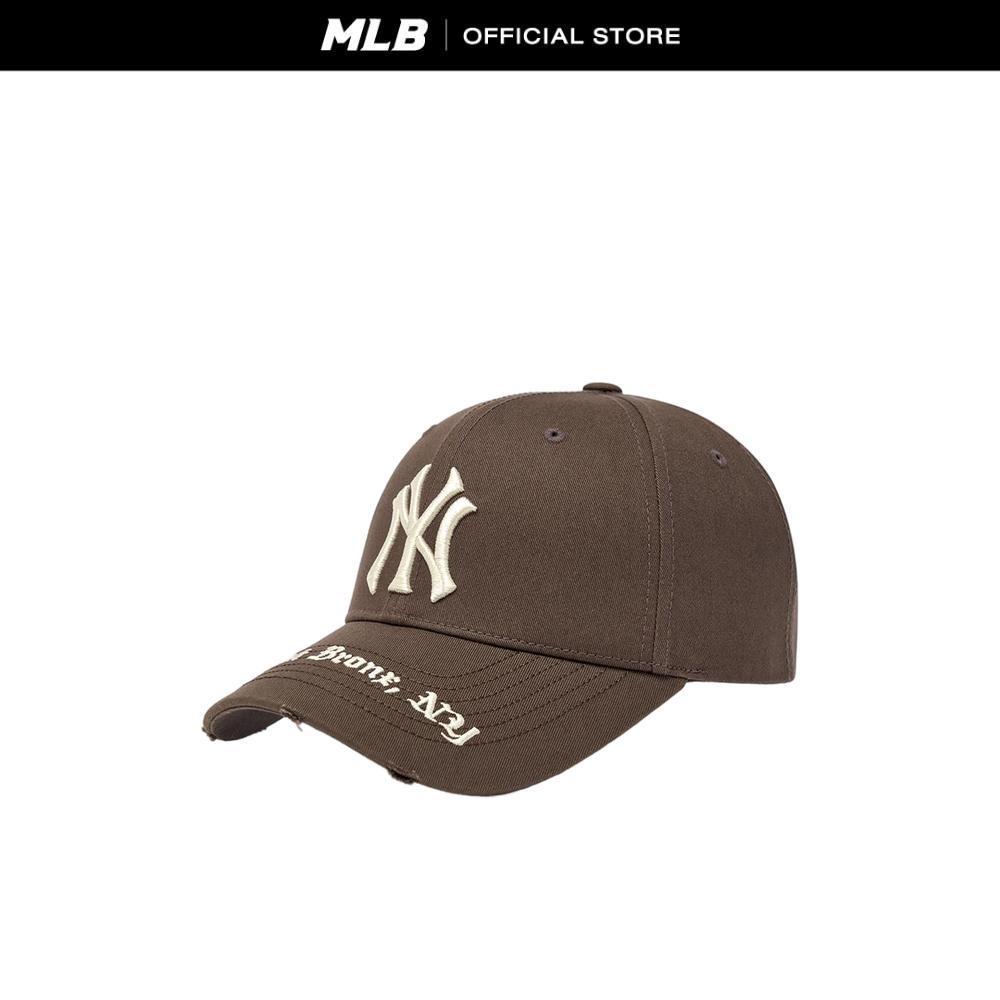 MLB หมวกแก็ป ยูนิเซ็กซ์ Gothic Adress Structured Ball Cap รุ่น 3ACPKP02N 50BRD สีน้ำตาล