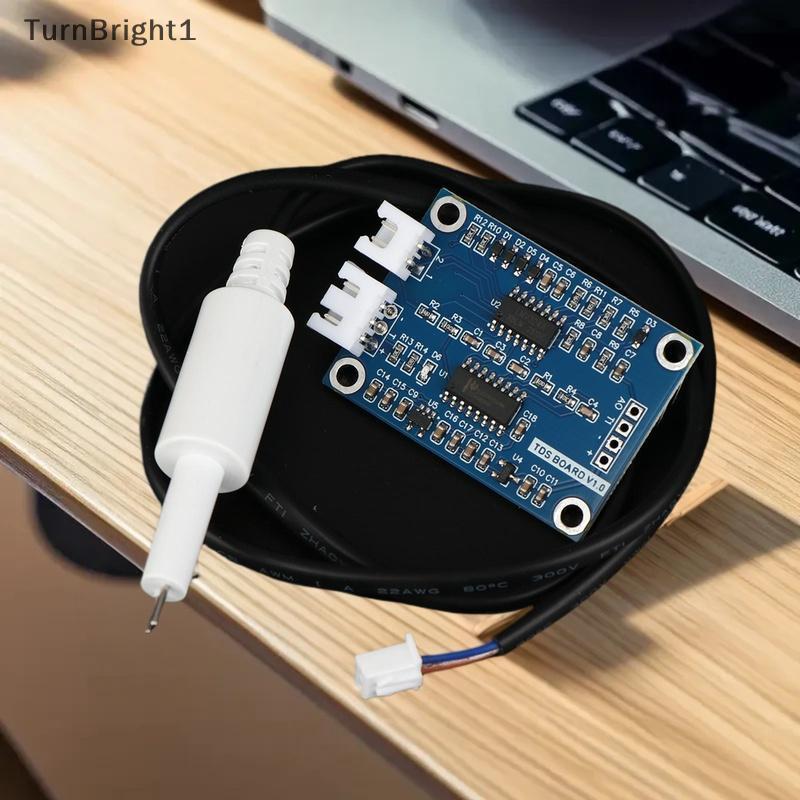[TurnBright] TDS Sensor Module สําหรับ Arduino 51/STM32 พร้อม DS18B20 อุณหภูมิละลายของแข็งสัญญาณอนาล