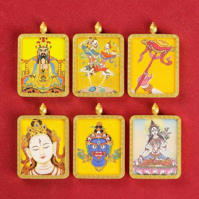 Thangka Zakiram Wuye โลหะผสมเหล็กไทเทเนียมทองลูกปัดต่างๆ