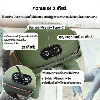 🇹🇭ส่งจากไทย🇹🇭 N7 ผู้เชี่ยวชาญ มือไหล่และคอนวดเครื่องนวดกระดูกสันหลังส่วนคอเครื่องนวดคอ ดักจับร้อนประคบไฟฟ้าปากมดลูก