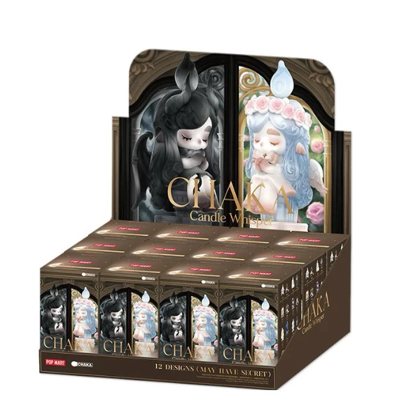 [ของแท้] POPMART CHAKA Candle Whisper Series Secret Figure Whole Set Doll