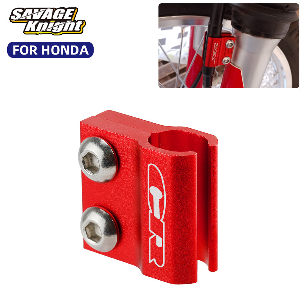 SC Motorcycle Front Brake Hose Clamp For HONDA CR 80 85 125 250 500 R CR80R CR85R CR125R CR250R CR50