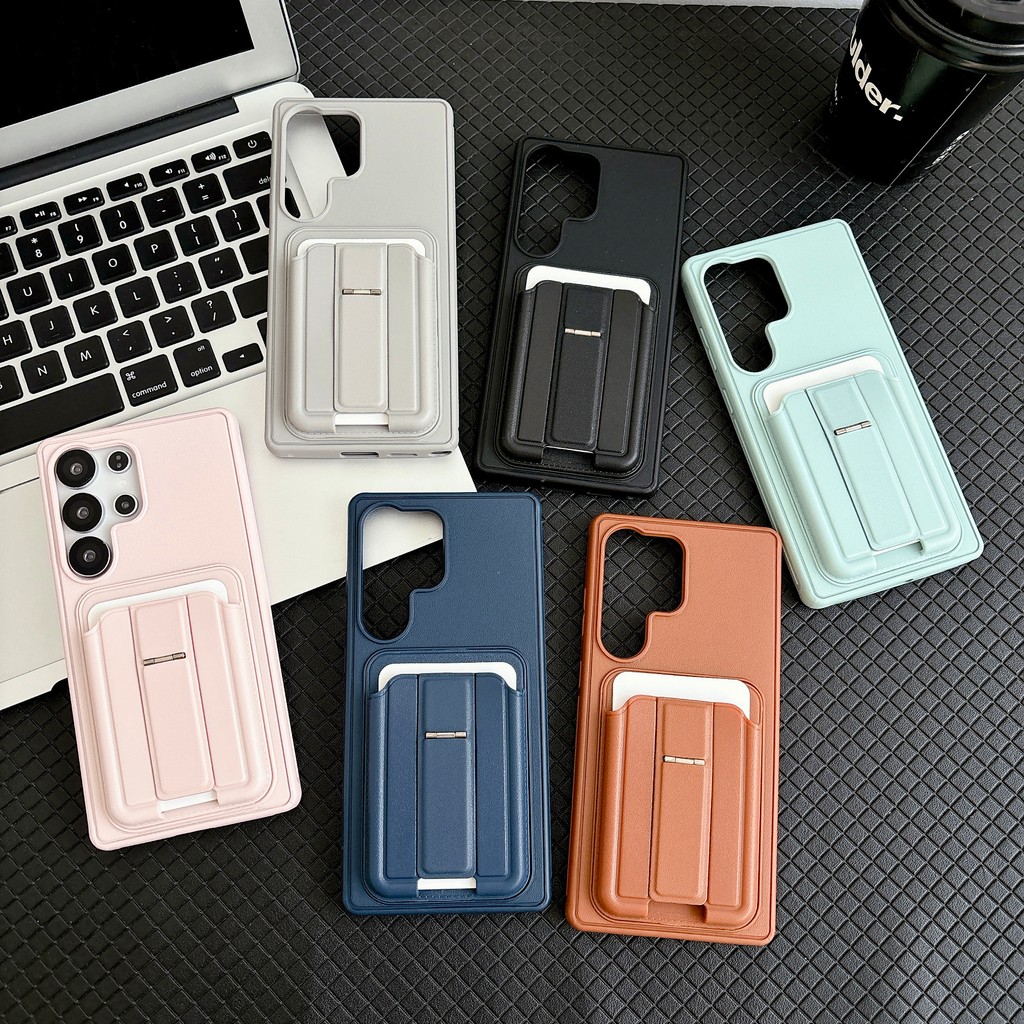 SAMSUNG YBDสําหรับSamsung Galaxy A05S A06 A07 M07 F07 A15 A16 A17 A26 A35 A36 A37 A54 A55 A56 A57 5Gการ์ดกระเป๋าแบบบูรณาการวงเล็บสไตล์Luxury Original Shell