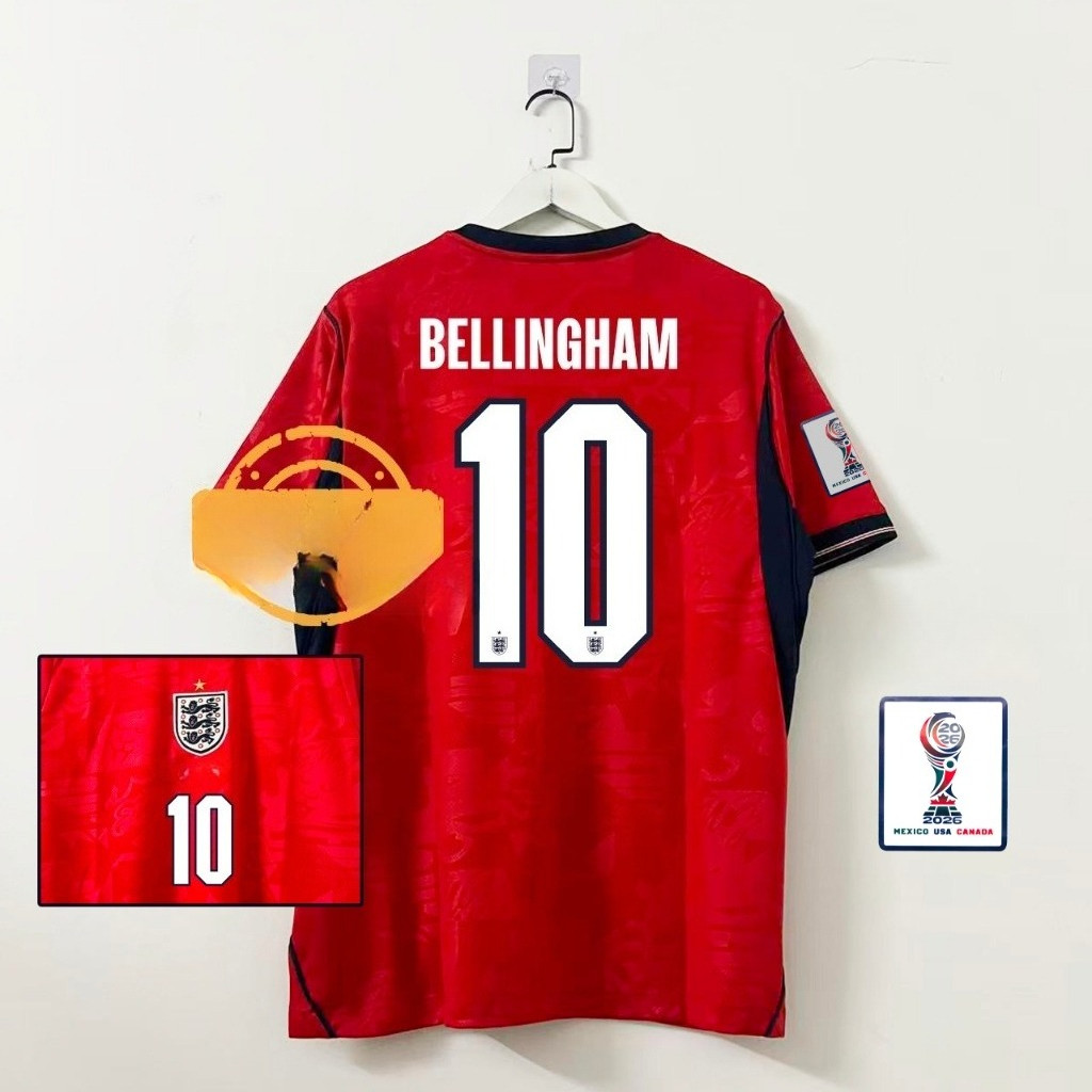 26/27 England Away Fan Kit เสื้อฟุตบอล S-4XL