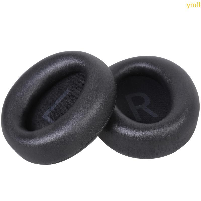 Yml1 1 คู่หู Pad ชุดหูฟัง Earmuffs สําหรับ BH76 Plus หูฟังแผ่นรองหูฟังฟองน้ําเบาะ