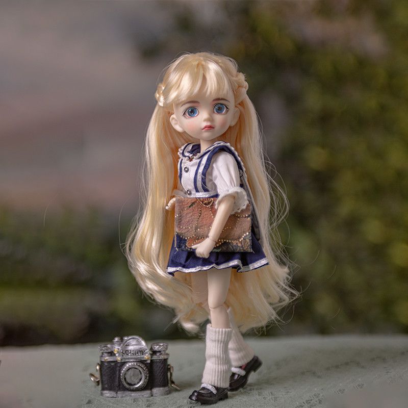 BIJIDI His Majesty Skateboarding Girl COS Sa Dress Up Joint Movable Doll mjd เสื้อผ้าเด็ก Bjd6 Break
