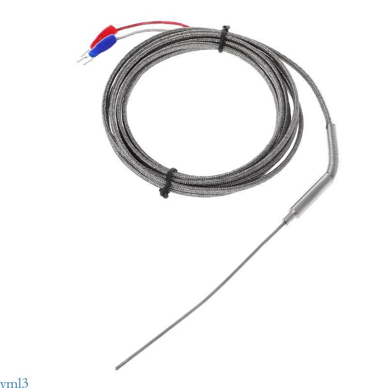 Yml3 2m K ประเภท Professional Thermocouple สแตนเลส 1 5 มม. Probe เซ็นเซอร์ควบคุมอุณหภูมิ