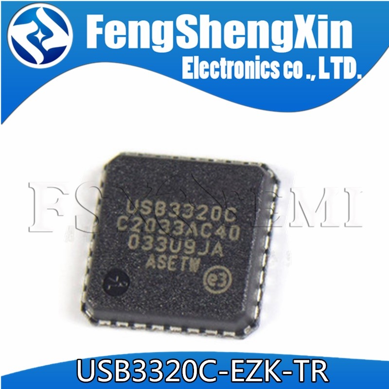 10 ชิ้น/ล็อต USB3320C-EZK-TR USB3320C-EZK USB3320C QFN32 ไดรฟ์รับส่งสัญญาณชิป IC