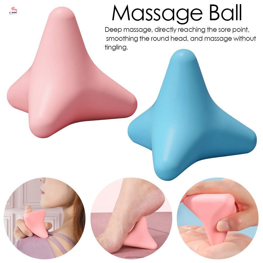 COMOME Fascia Ball Neck Psoas Acupoint Massage Silicon Massage Cone Ball
