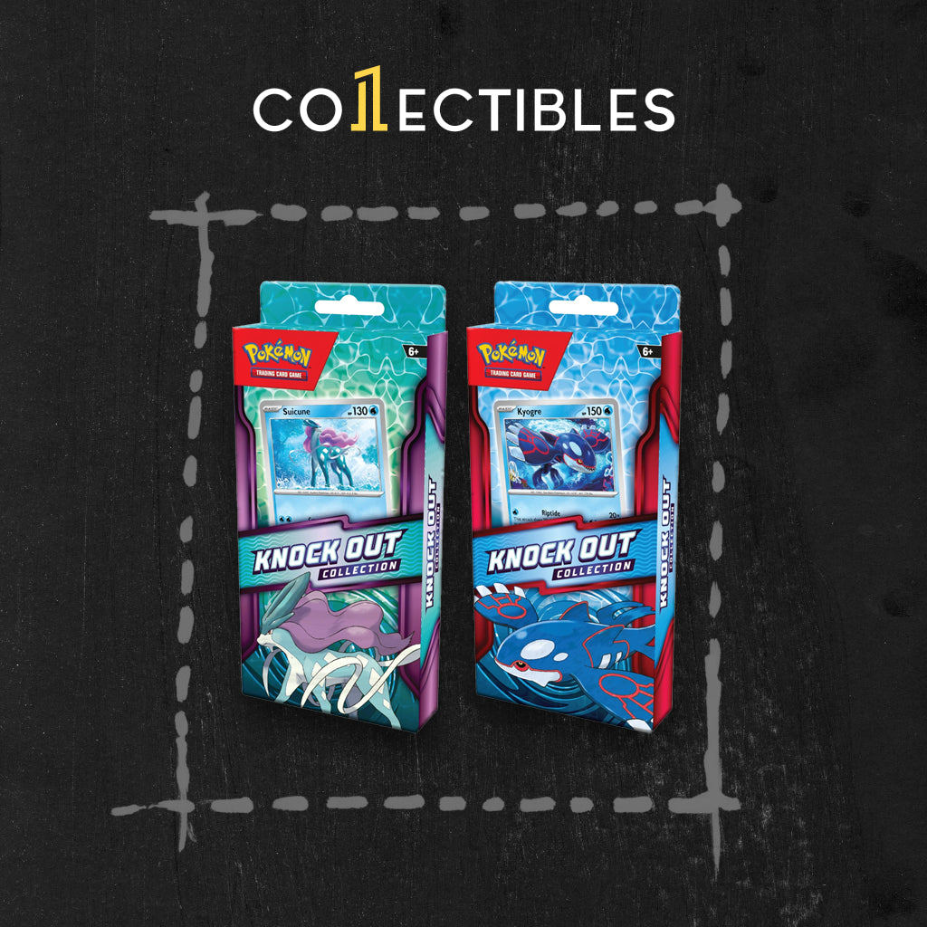Pokemon English TCG: Suicune และ Kyogre Knock Out Collection