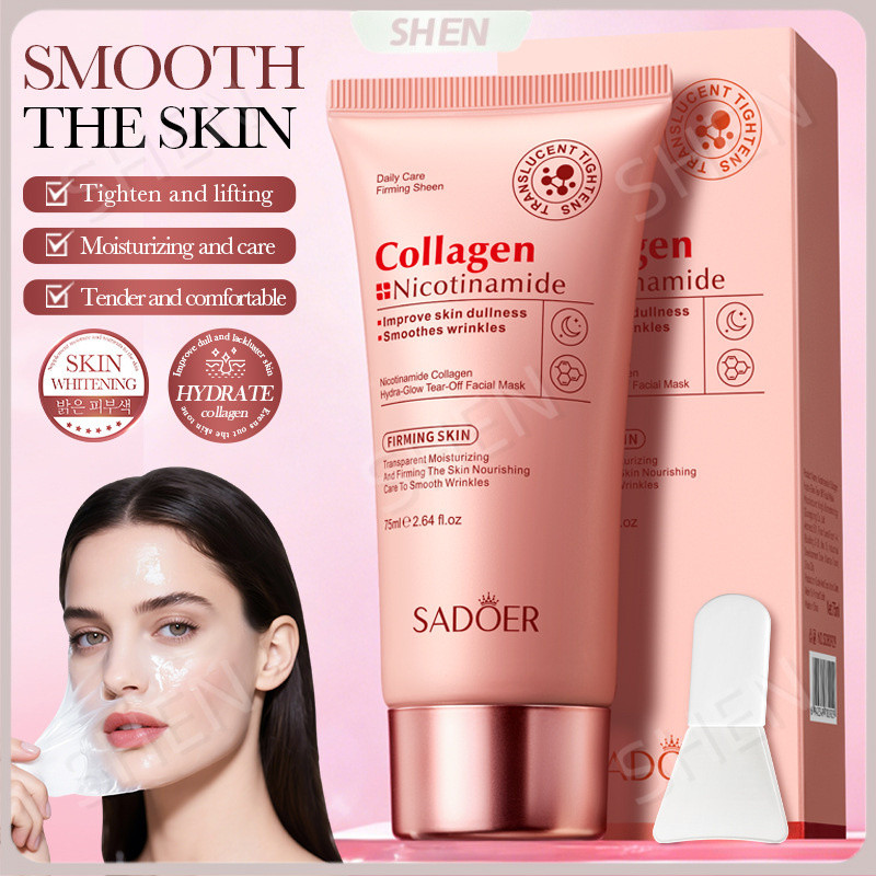 SADOER Niacinamide Collagen Hydrating Peeling Mask