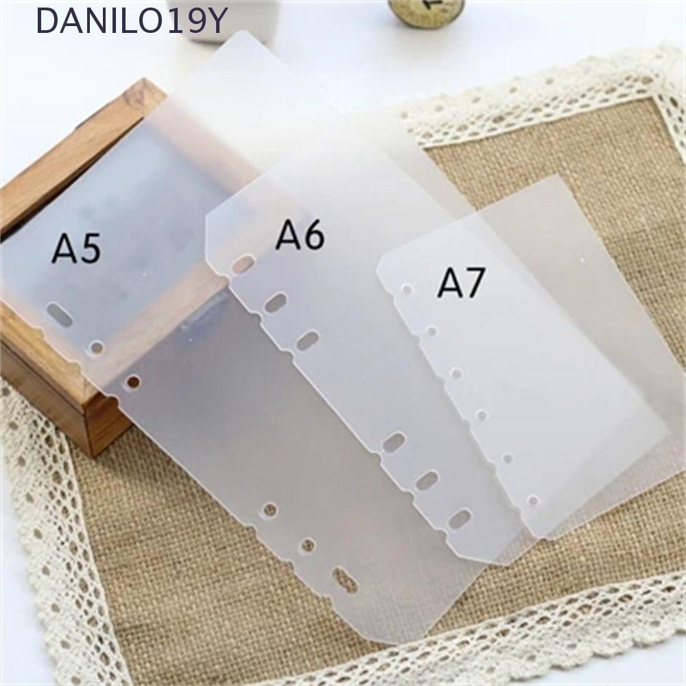 DANILO19Y Notebook Divider Universal Notebook Accessories Student Board Page Agenda 2 ชิ้น Planner S