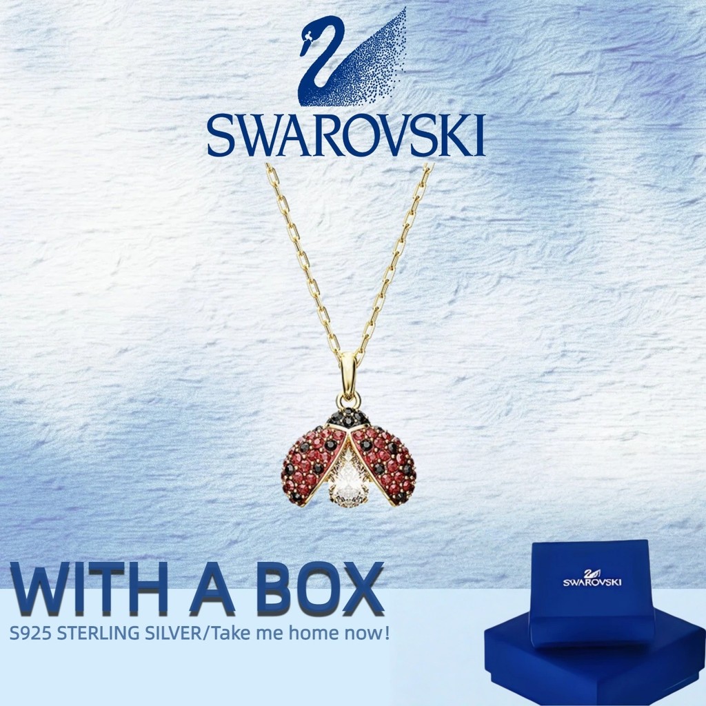สร้อยคอ Swarovski เพศหญิง เครื่องประดับคริสตัลดีไซน์เต่าทอง