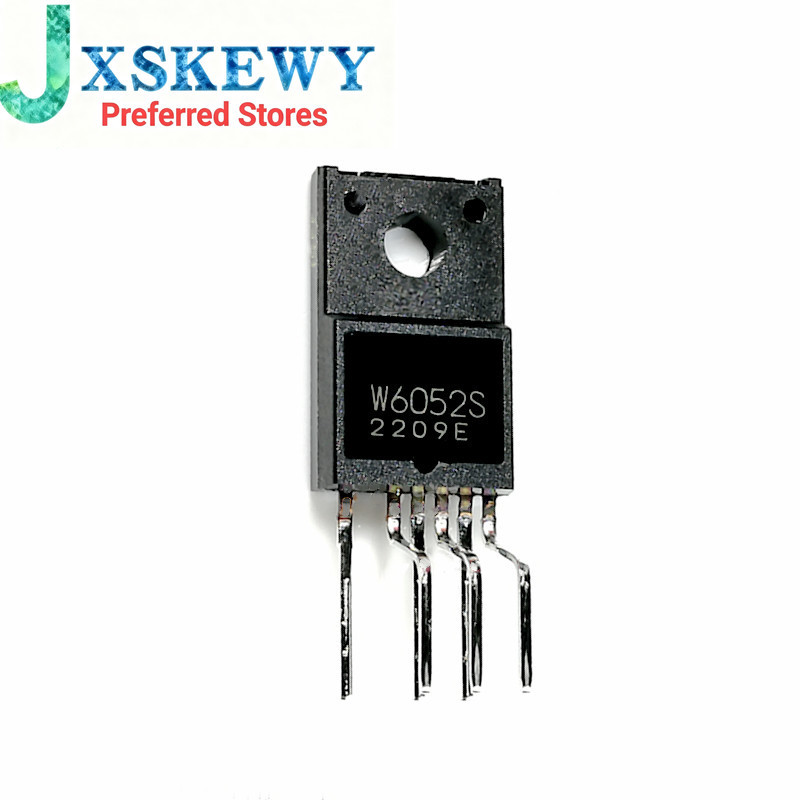 10 ชิ้น/ล็อตใหม่ Original STRW6052S TO220F-6 W6052S TO-220F STRW6052 STR-W6052S W6052 TO-220 Liquid 