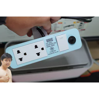 ปลั๊กไฟ PLUGTHAI รุ่น SNAP-1 แบบมีแคลมป์หนีบ ประยุกต์ใช้งานได้หลากหลาย By มหาชะนี