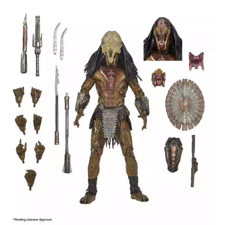 NECA 51725 Predator Wild Predator 23cm Action Figure Boxed Figure ตกแต่ง
