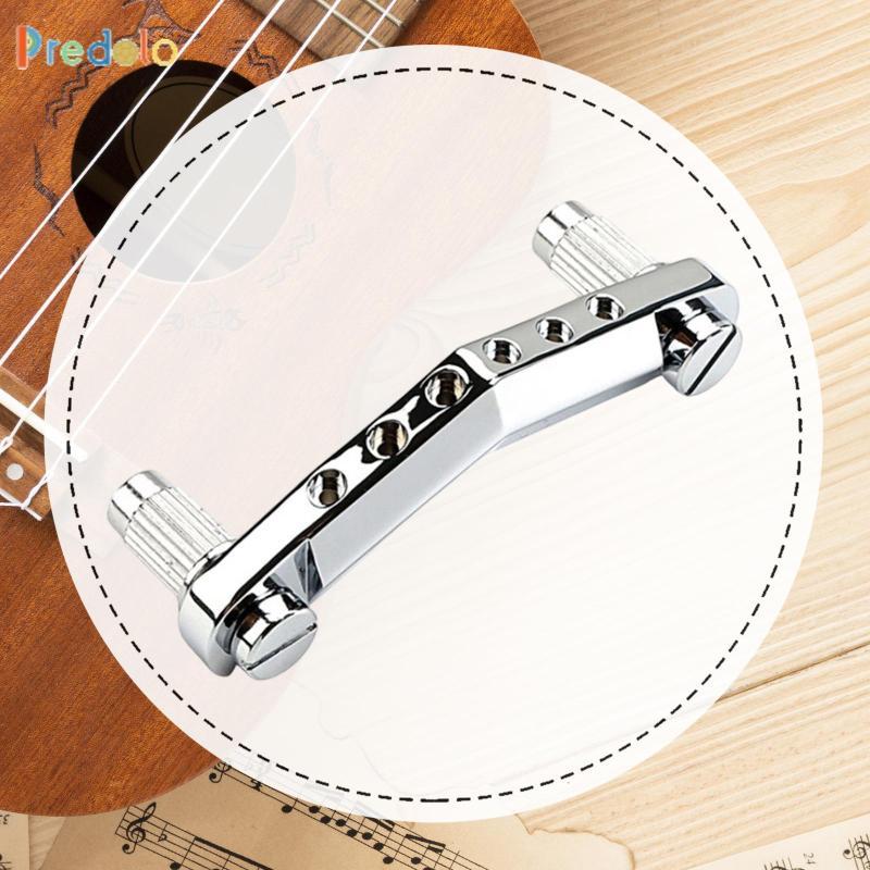 [Predolo] Guitar Stop Bar Tailpiece Replacement Universal Fit Fixed Hardtail Bridge