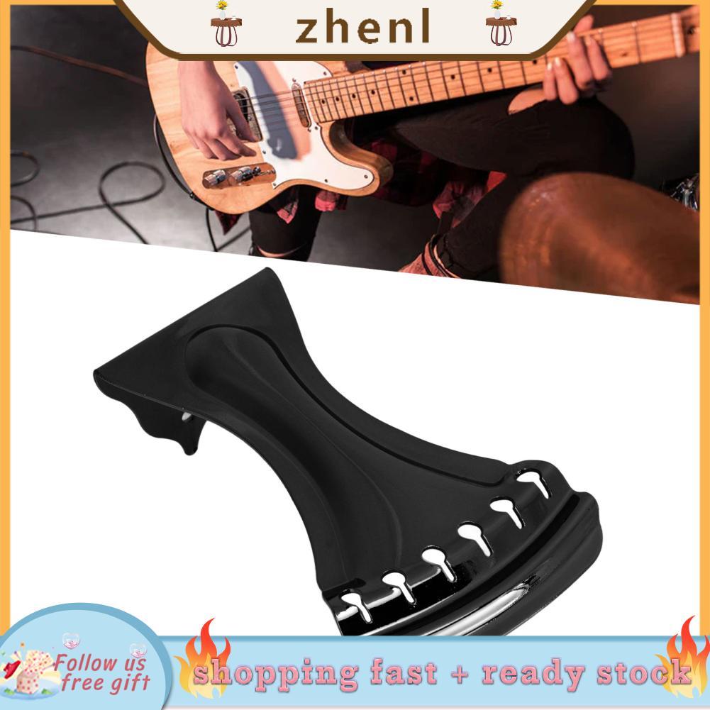 zhenl Drfeify หางกีต้าร์ทนทานติดตั้งง่ายสำหรับเบสไฟฟ้าและกีต้าร์โปร่ง (ทอง)
