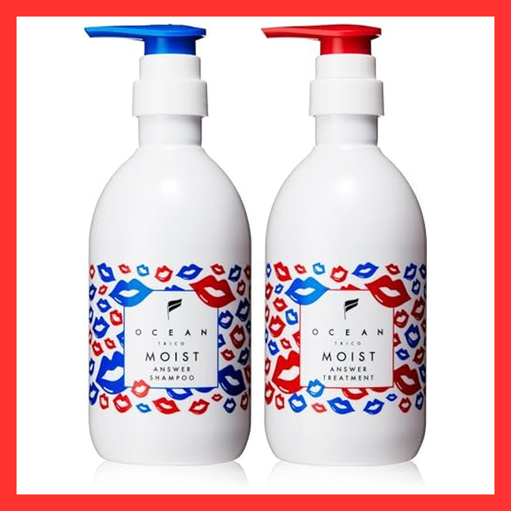 OCEAN TRICO Moist Answer Shampoo Treatment Set 400ml each  Direct from Japan
