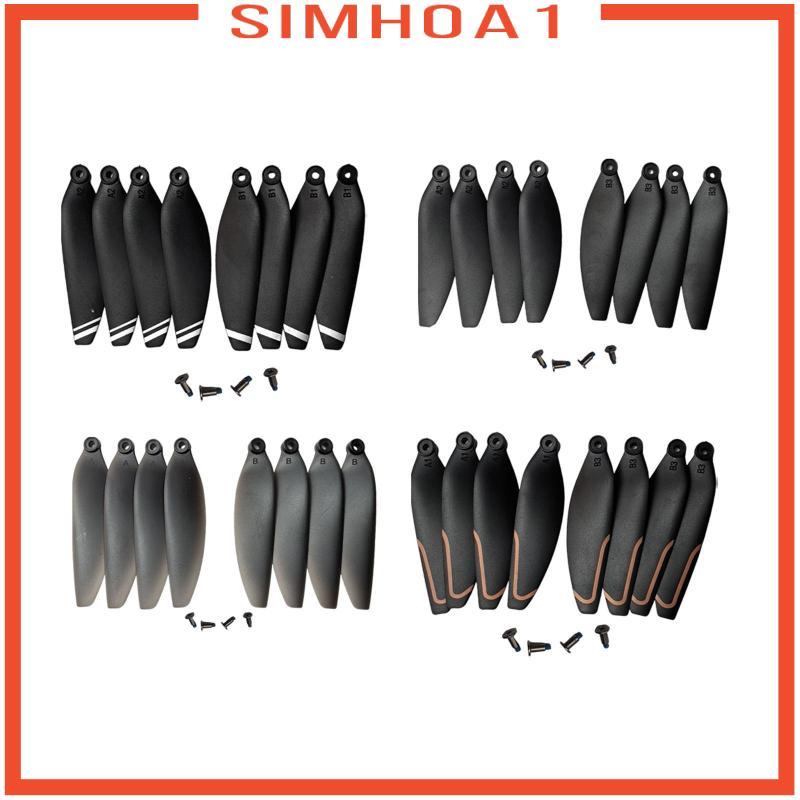 [หยุด1] 8ชิ้นใบพัดโดรนความแข็งสูงติดตั้งง่าย5.8เซนติเมตรเปลี่ยนชิ้นส่วน