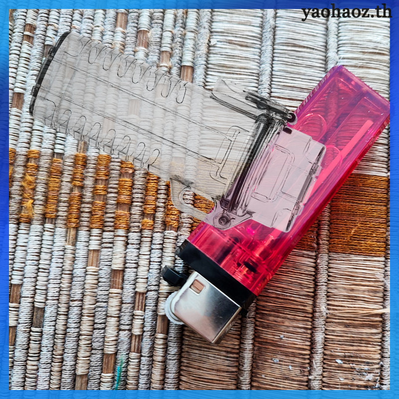 💡 ปลอกกันรอยไฟแช็คพลาสติกสีดำ สำหรับกิจกรรมกลางแจ้ง พร้อมการปกป้องยอดเยี่ยม - รูปที่ 2