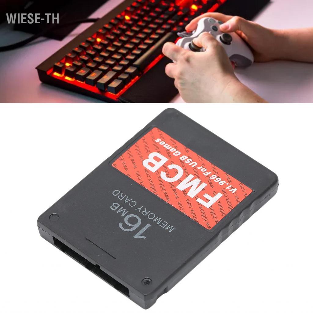 Wiese-th การ์ดหน่วยความจำเกม Cryfokt V1 966 Plug and Play 16M พร้อม PS1 Emulator สำหรับโฮสต์เกม