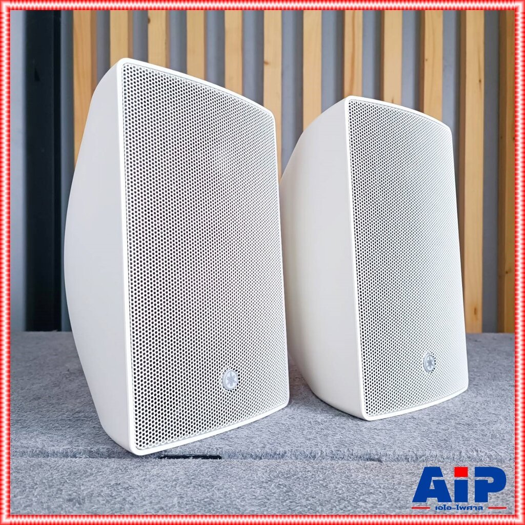 YAMAHA VXS-5W สีขาว ตู้ลำโพง ตู้ลำโพง ลำโพงติดผนังแบบ 2 ทาง ขนาดดอก 5.25 นิ้ว ลำโพง VXS 5 VXS5 เอไอ-