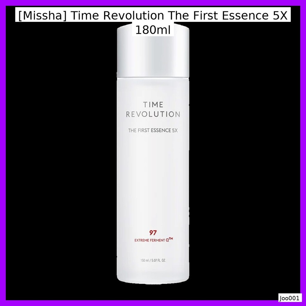 [Missha] Time Revolution The First Essence 5X 180ml / Hydrating, Radiant by Joo001