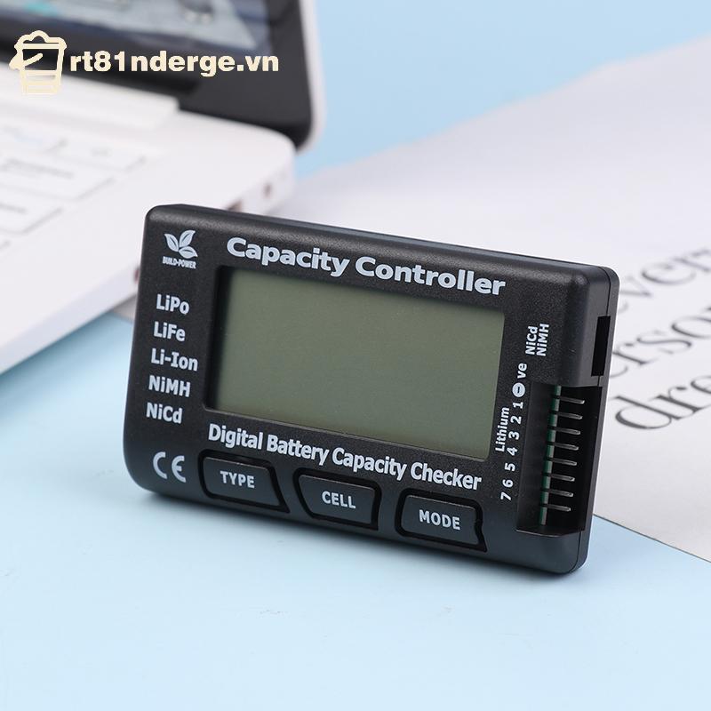 Ge 7 แบตเตอรี่ดิจิตอลความจุ Checker Controller RC Cellmeter เครื่องทดสอบแรงดันไฟฟ้าสําหรับ LiPo Life