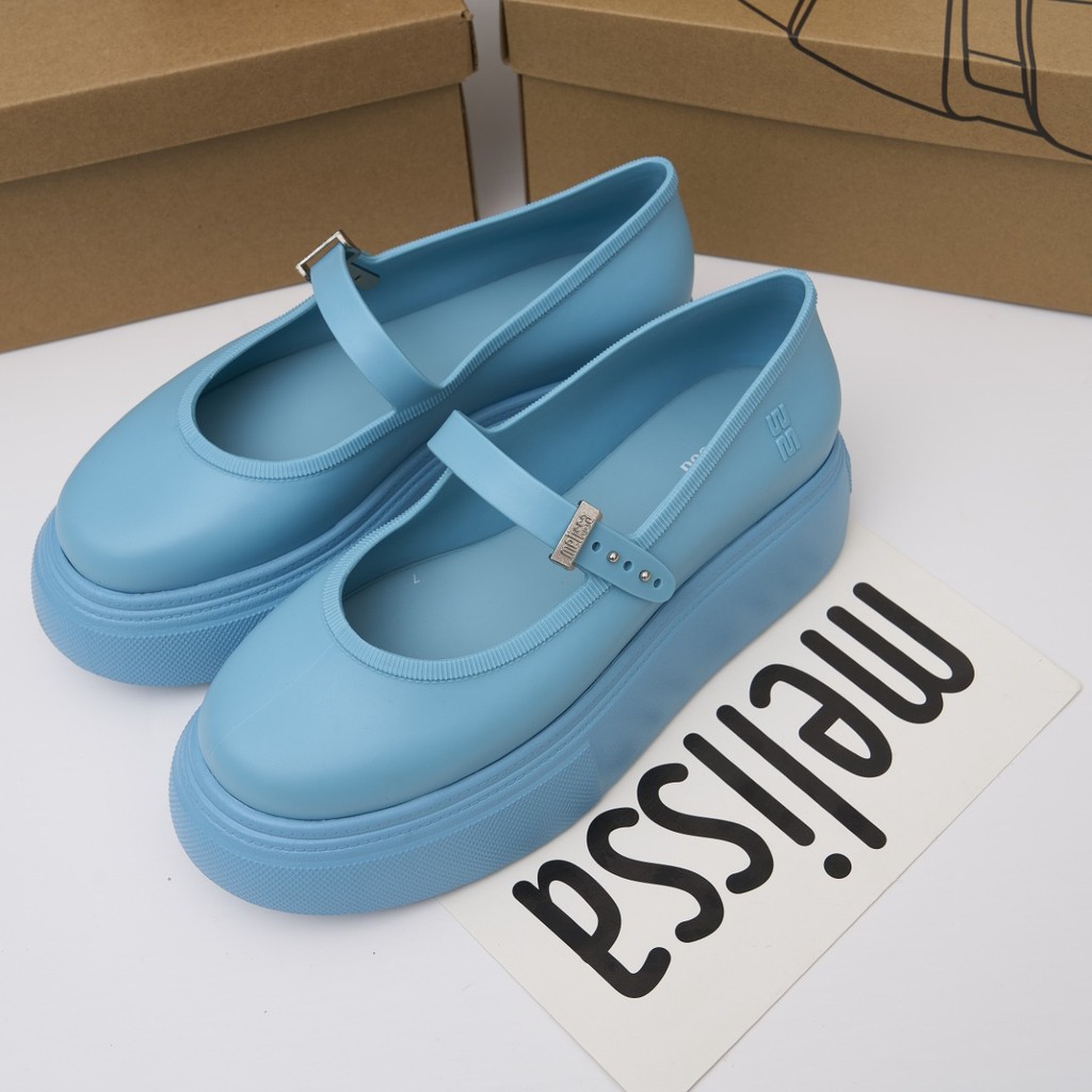 รองเท้าบัลเล่ต์แบบใหม่ปี 2026 Melissa สำหรับผู้หญิง ดีไซน์หนาพิเศษ เหมาะสวมใส่งานวันสบาย ราคา ถูกที่สุด ดีลบีเคเค แกลเลอรีภาพที่ 5
