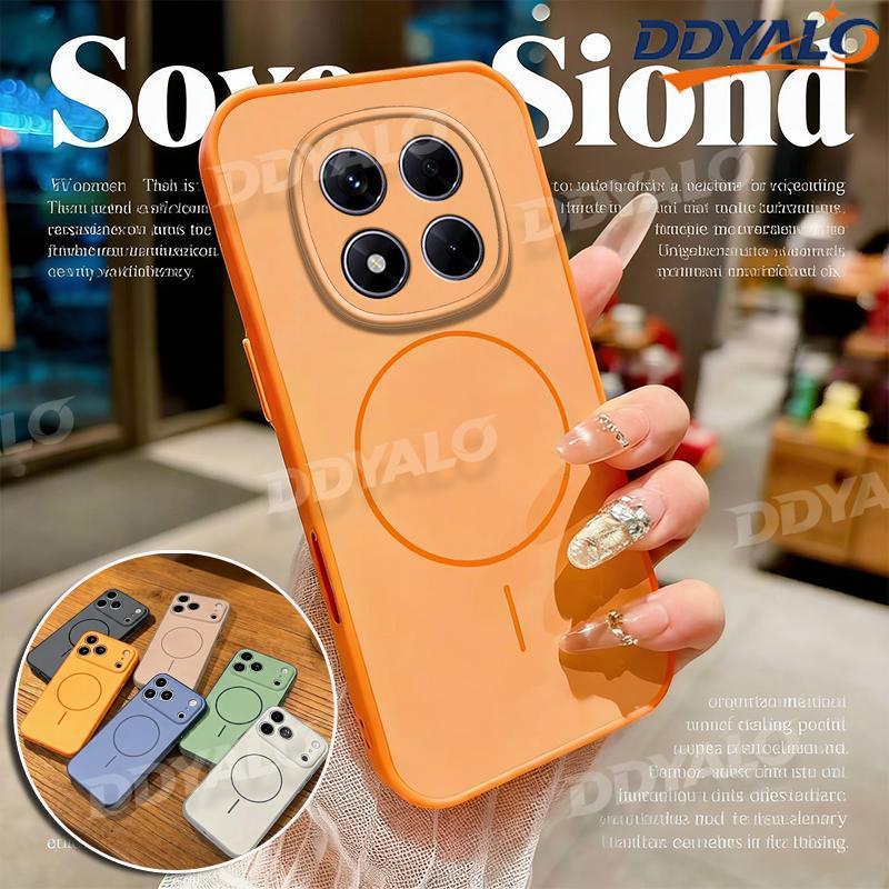 บล็อกสีปลอกสําหรับ Redmi หมายเหตุ 15 Pro Plus 5G 4G Redmi หมายเหตุ 15 4G Redminote15pro Ultra Thin Frost Hard Back & Soft กันชนเคสโทรศัพท์สีทึบกันกระแทก